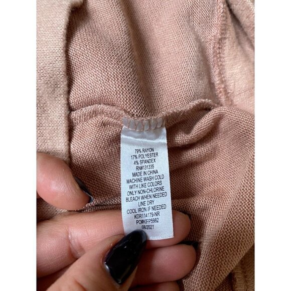 SOCIALITE Women Long Sleeve Cross Front Sweater Dress BNWOT Small Long Sleeve - Picture 6 of 7